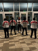 CROPPED “HEAD ON A SWIVEL” SHIRT (WHITE & RED)