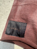 CROPPED "HEAD ON A SWIVEL" SHIRT (BROWN & TAN)